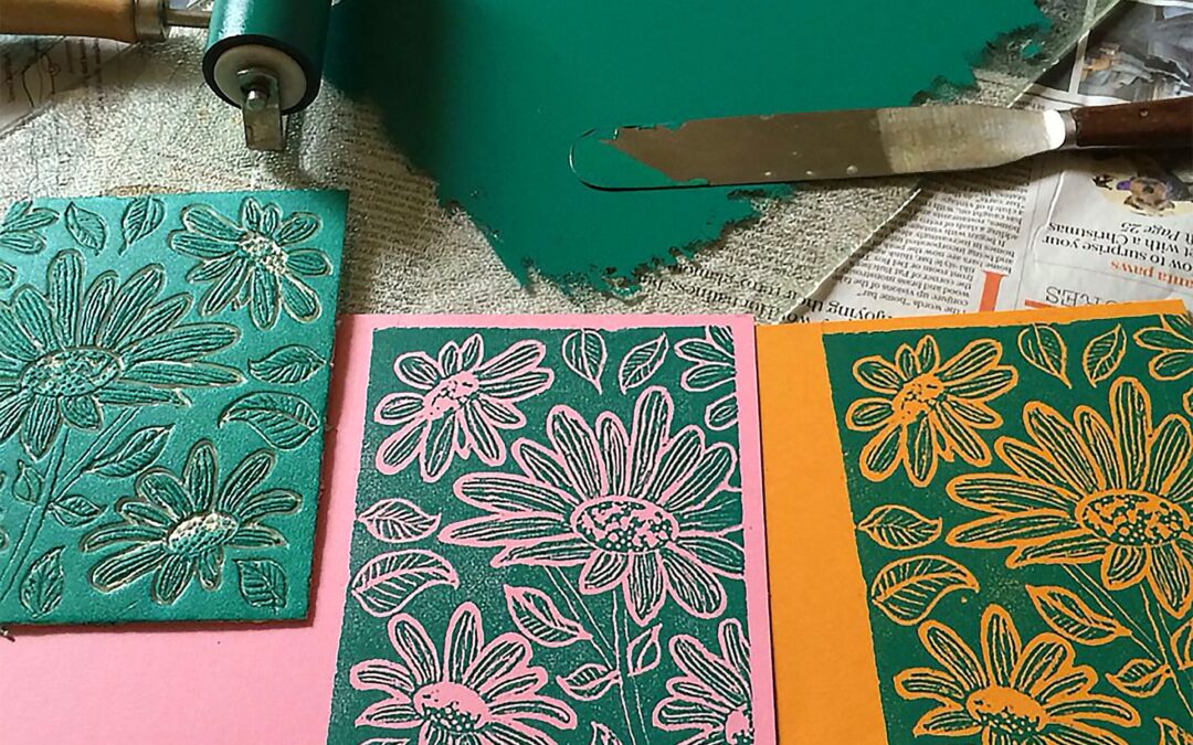 Block printing workshop January 27 at the MAC Center for the Arts