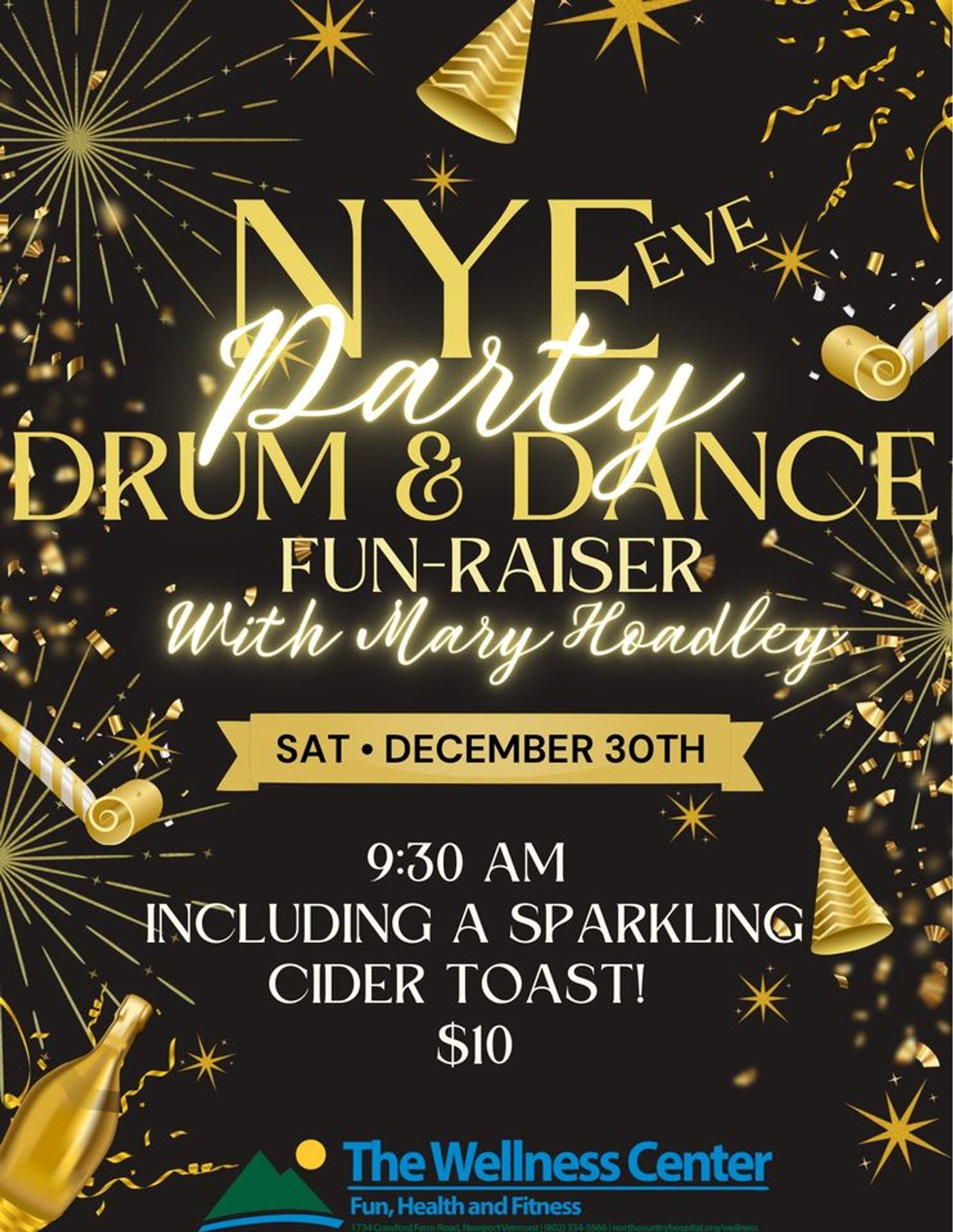 NYE (eve) Drum and Dance! | Discover Newport Vermont